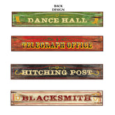 Western Sign Cutouts